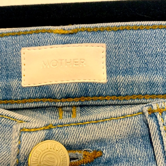 MOTHER the tomcat jeans, button fly, cropped length, color: It’s Kinda My Thing - Picture 2 of 8